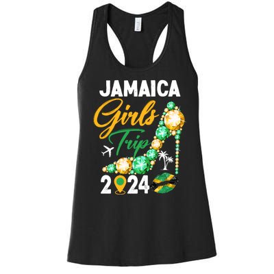 Jamaica Girls Trip 2024 Women's Racerback Tank