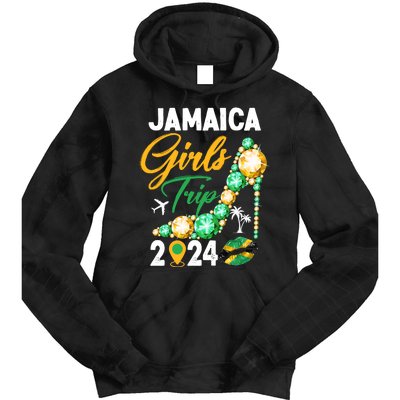 Jamaica Girls Trip 2024 Tie Dye Hoodie