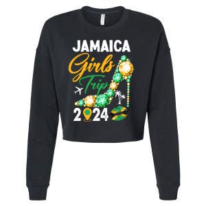 Jamaica Girls Trip 2024 Cropped Pullover Crew