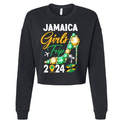 Jamaica Girls Trip 2024 Cropped Pullover Crew