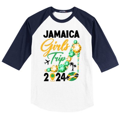 Jamaica Girls Trip 2024 Baseball Sleeve Shirt