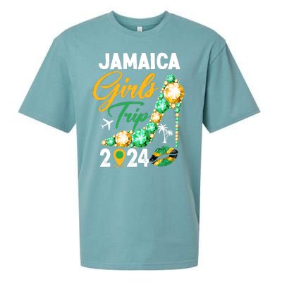 Jamaica Girls Trip 2024 Sueded Cloud Jersey T-Shirt