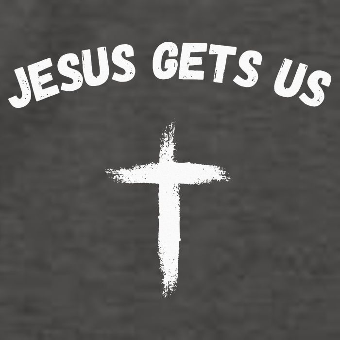 Jesus Gets Us He Understands Us Christian Vector Backpack