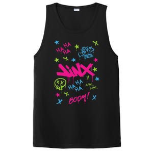 Jinx Graffiti Vibrant Punk Style PosiCharge Competitor Tank