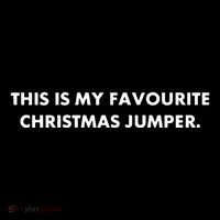 Janey Godley Wearing This Is My Favourite Christmas Jumper Baby Bodysuit