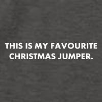 Janey Godley Wearing This Is My Favourite Christmas Jumper Vector Backpack