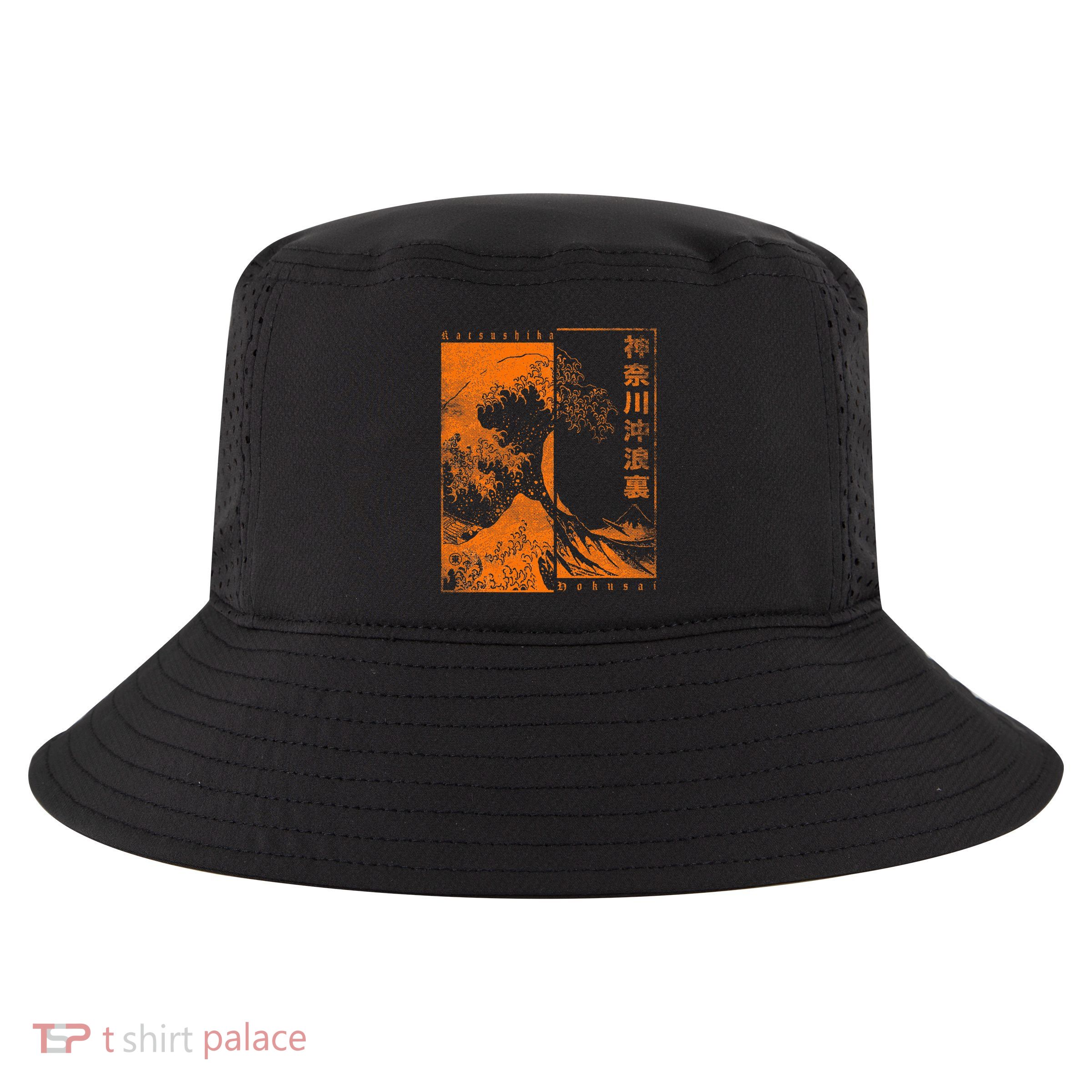 Japanese Great Wave Off Kanagawa Katsushika Hokusai Cool Comfort Performance Bucket Hat