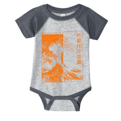 Japanese Great Wave Off Kanagawa Katsushika Hokusai Infant Baby Jersey Bodysuit