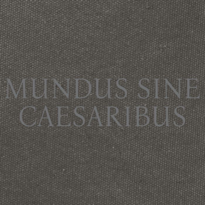 Jay Graber Wearing Mundus Sine Caesaribus Cotton Canvas Backpack