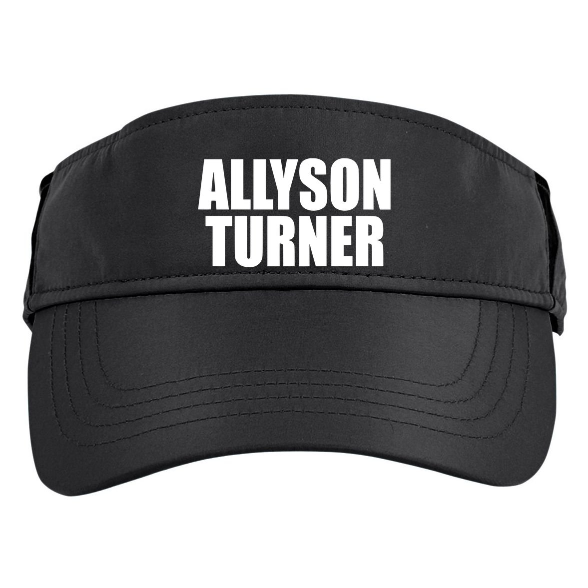 Juju Gotti Wearing Allyson Turner Adult Drive Performance Visor