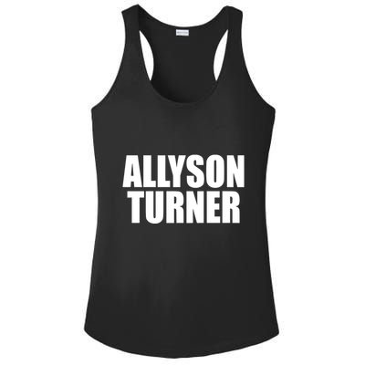 Juju Gotti Wearing Allyson Turner Ladies PosiCharge Competitor Racerback Tank