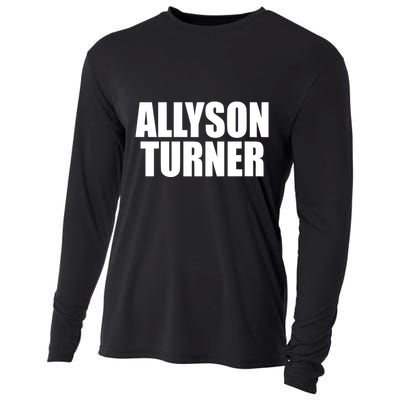 Juju Gotti Wearing Allyson Turner Cooling Performance Long Sleeve Crew