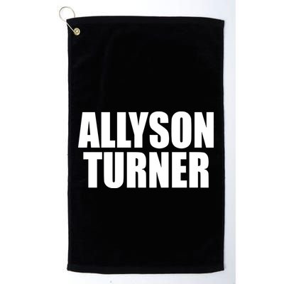 Juju Gotti Wearing Allyson Turner Golf Towel