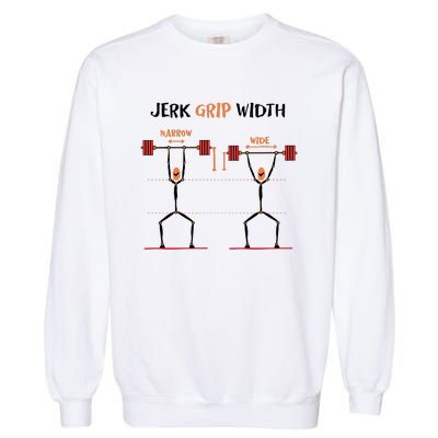 Jerk Grip Width Garment-Dyed Sweatshirt