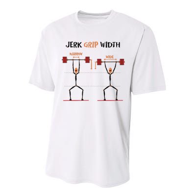 Jerk Grip Width Performance Sprint T-Shirt