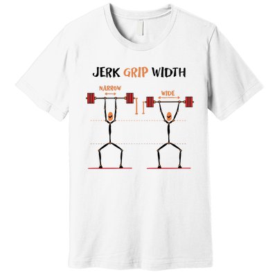 Jerk Grip Width Premium T-Shirt