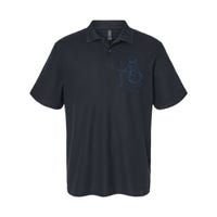 Jellyfish Graphic With Fishes In Sea Softstyle Adult Sport Polo