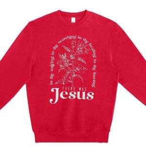 Jesus Hoodie Aesthetic Christian Premium Crewneck Sweatshirt