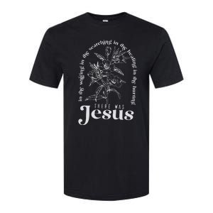 Jesus Hoodie Aesthetic Christian Softstyle CVC T-Shirt