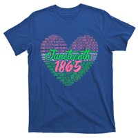 Junenth Heart Africa Fist June 19th 1865 Gift T-Shirt