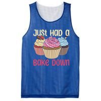 Just Had A Bake Down Quote Cake Decorator Gift Mesh Reversible Basketball Jersey Tank