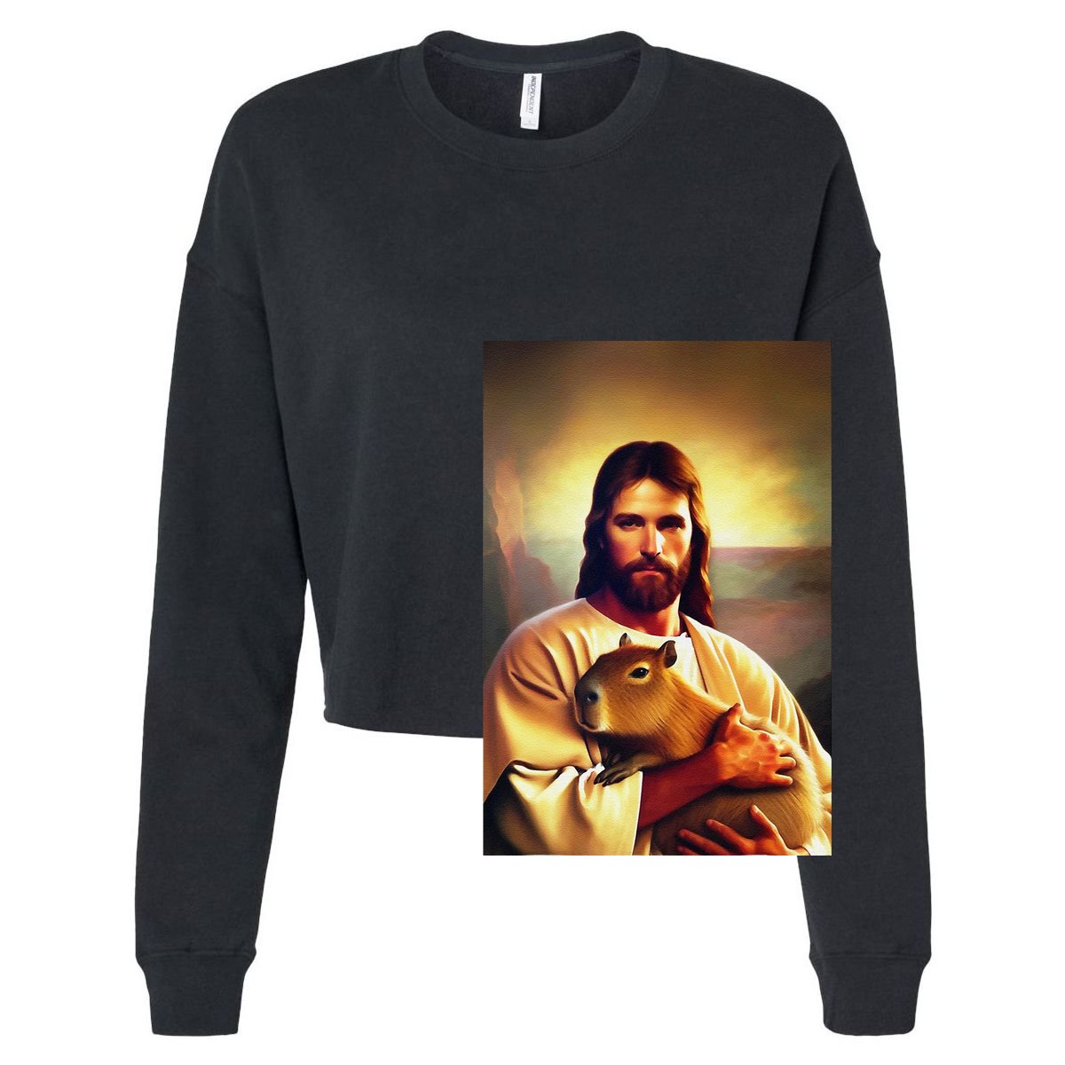 Jesus Holding A Capybara 15oz Campfire Ceramic Mug