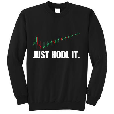 Just Hodl Bitcoin I Cool Btc Bitcoin Sweatshirt