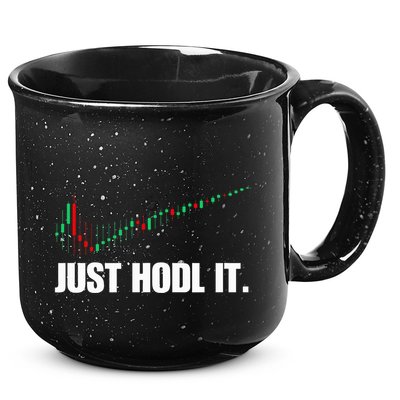 Just Hodl Bitcoin I Cool Btc Bitcoin 15oz Campfire Ceramic Mug