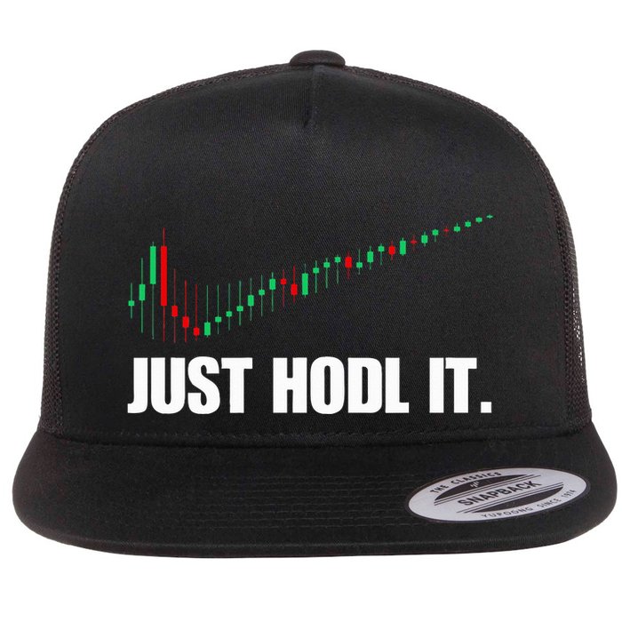 Just Hodl Bitcoin I Cool Btc Bitcoin Flatbill Hat