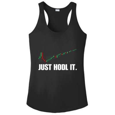 Just Hodl Bitcoin I Cool Btc Bitcoin Ladies PosiCharge Competitor Racerback Tank