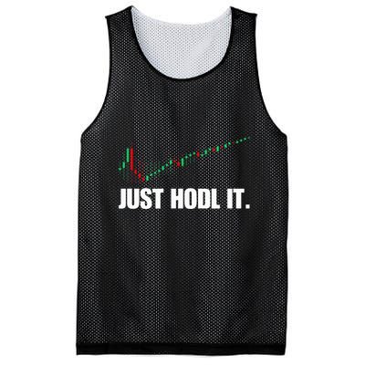 Just Hodl Bitcoin I Cool Btc Bitcoin Mesh Reversible Basketball Jersey Tank