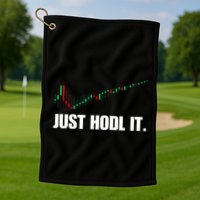 Just Hodl Bitcoin I Cool Btc Bitcoin Golf Towel