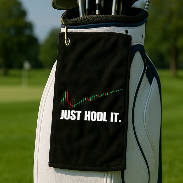 Just Hodl Bitcoin I Cool Btc Bitcoin Golf Towel