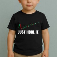Just Hodl Bitcoin I Cool Btc Bitcoin Toddler T-Shirt