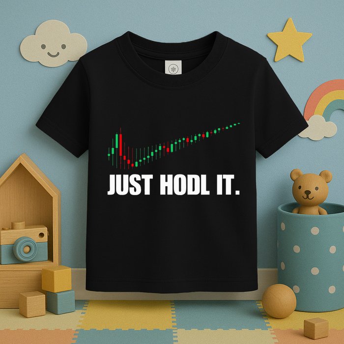 Just Hodl Bitcoin I Cool Btc Bitcoin Toddler T-Shirt