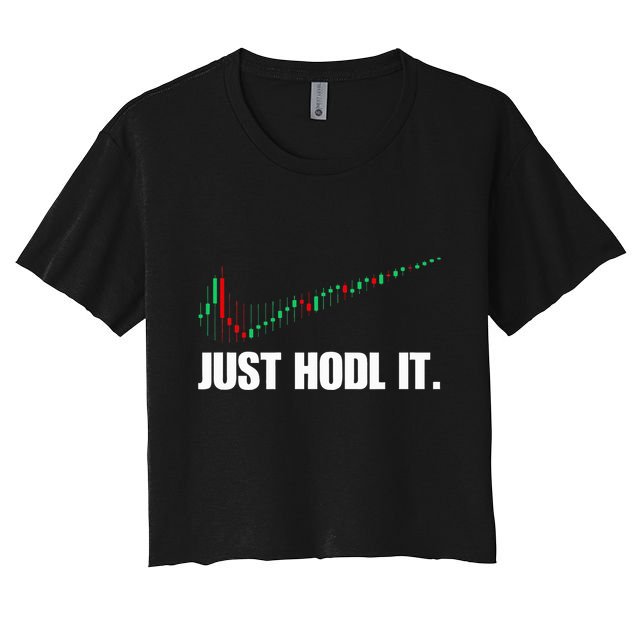 Just Hodl Bitcoin I Cool Btc Bitcoin Crop Top