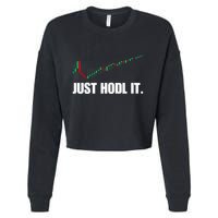 Just Hodl Bitcoin I Cool Btc Bitcoin Cropped Pullover Crew