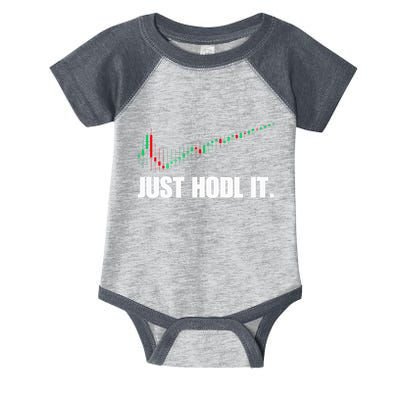 Just Hodl Bitcoin I Cool Btc Bitcoin Infant Baby Jersey Bodysuit