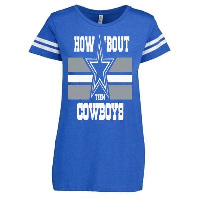 Jimmie How Bout Them Cowboy Enza Ladies Jersey Football T-Shirt