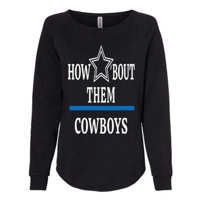 Jimmie How Bout Them Cowboy Womens California Wash Sweatshirt