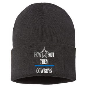 Jimmie How Bout Them Cowboy Sustainable Knit Beanie