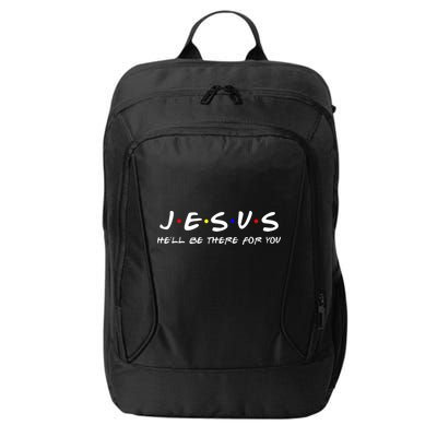 Jesus He'll Be There For You Christian City Backpack