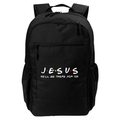 Jesus He'll Be There For You Christian Backpack