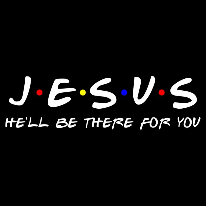 Jesus He'll Be There For You Christian Magnet