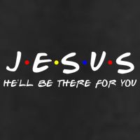 Jesus He'll Be There For You Christian 25L Jumbo Tote