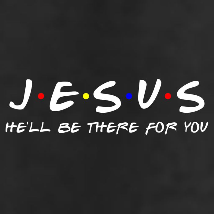 Jesus He'll Be There For You Christian 25L Jumbo Tote