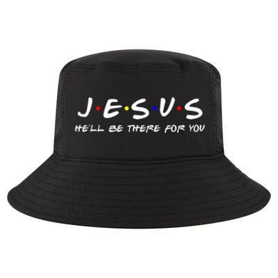 Jesus Hell Be There For You Gift Christian Gift Cool Comfort Performance Bucket Hat