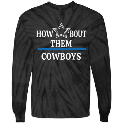 Jimmie How Bout Them Cowboy Tie-Dye Long Sleeve Shirt