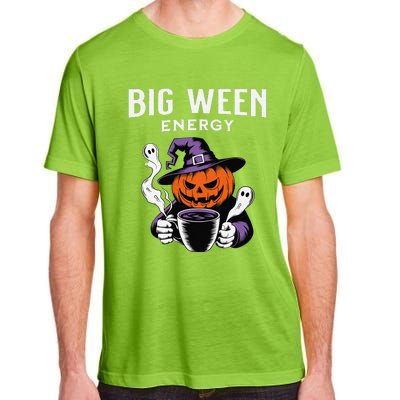 Jackolantern Halloween Big Ween Energy For Coffee Lovers Adult ChromaSoft Performance T-Shirt