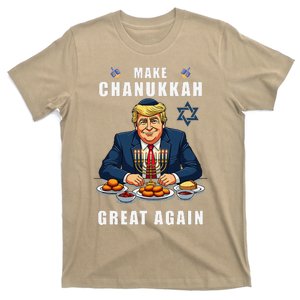 Jews Holidays Chanukkah Trump Funny Hanukkah Great Again T-Shirt